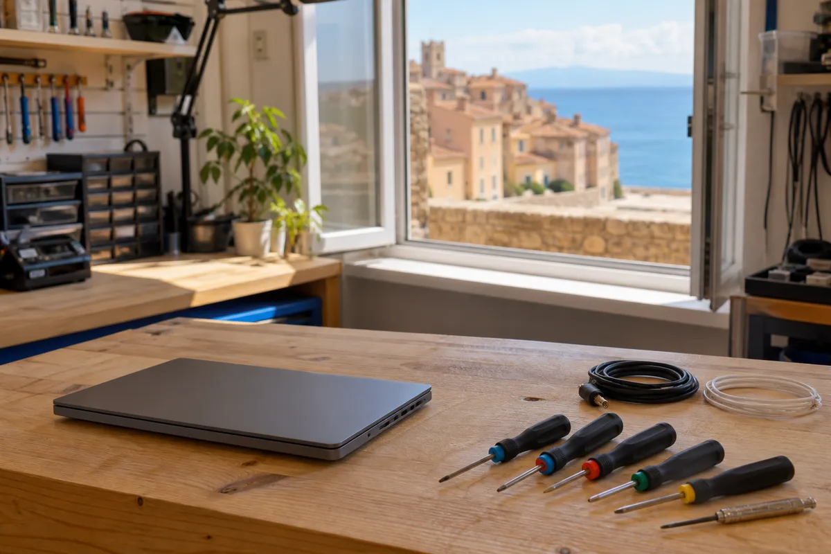 Dépannage informatique à Antibes : à domicile, en atelier ou à distance